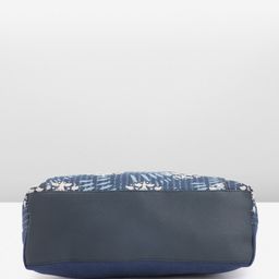 Anouk Floral Printed Structured Tote Bag with Tasselled image 5