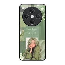 QRIOH Floral Printed Oppo Find X8 5G Back Case Mobile Accessories-picture-7