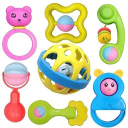 ARCADE TOYS Colourful Attractive Rattle Toy Set for Kids(Pack of 7) - Multicolour-14