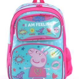 Peppa Pig Inspired School Bag for Little Explorers Multicolour - 16 Inches-22