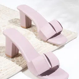 TRYME Ethnic Block Sandals-image-72