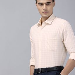 Arrow Pure Cotton Checked Manhattan Slim Fit Formal Shirt-picture-47