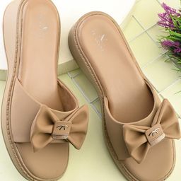 XE Looks Synthetic Leather Taupe Heels-36
