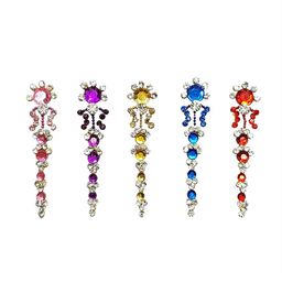 Comet Busters Set of 5 Handcrafted Reusable Traditional Designer Bindis - 012 image 2