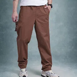 The Roadster Life Co. Men Relaxed Fit Trousers-picture-37