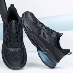 Red Tape Men's Black Running Shoes-image-87