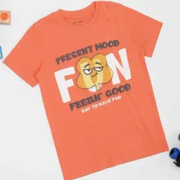 Pantaloons Junior Boys Orangeade Printed T-Shirt-picture-30