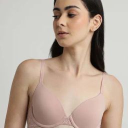 Calvin Klein Pink Plain Everyday Bra-picture-13