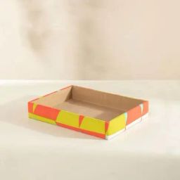 Freedom Tree Assorted Handcrafted Multicolored Rectangle Fabric Storage Box image 2