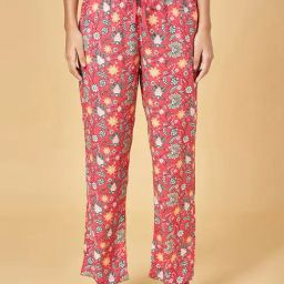 Dreamz by Pantaloons Dusty Pink Printed Pyjamas-picture-3