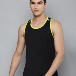 ALCIS Black Round Neck T-Shirt-image-91