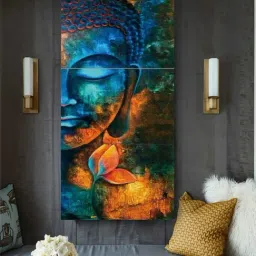The Art House Abstract Multicolor Canvas Wall Painting-picture-43