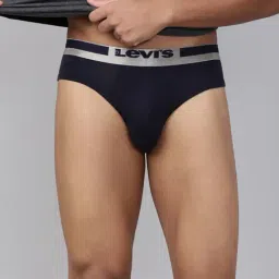 Levi's Navy Cotton Regular Fit Briefs-image-38