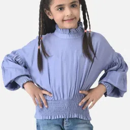 Crimsoune Club Kids Violet Regular Fit Full Sleeves Top-image-68