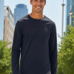 Bewakoof Navy Cotton Regular Fit T-Shirt-picture-19