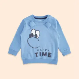 Pantaloons Baby Baby Blue Cotton Printed Full Sleeves Sweatshirt-picture-17