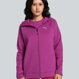 Puma Magenta Gleam Regular Fit Hoodie-image-0