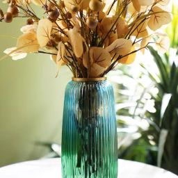 Pure Home And Living Blue Glass Vases-picture-15