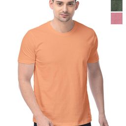 COLOR CAPITAL Unisex Pack Of 3 Cotton T-Shirts-image-86