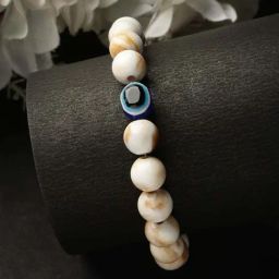 NVR Marble Evil Eye Adjustable Bracelet for Unisex-image-31