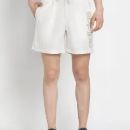 Adidas Off White Regular Fit Printed Sports Shorts-picture-24