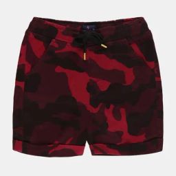 Kiddopanti Kids Multicolor Camouflage Shorts-image-32