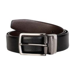 Hush Puppies Black Leather Formal Belt for Men-image-54