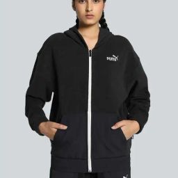 Puma Black Comfort Fit Hoodie-image-23