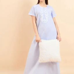 Sweet Dreams Lavender Plain Gown-image-9