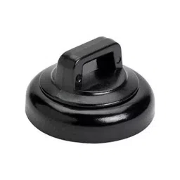 HELLERMANNTYTON Cable Tie Mount, Blk, Ndfeb/Pom/St, 151-04019-34