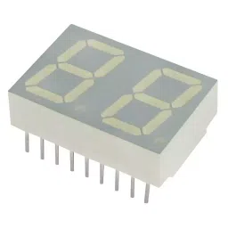 KINGBRIGHT Display, 0.56" Cmn Anode, Red, DA56-51SURKWA-48