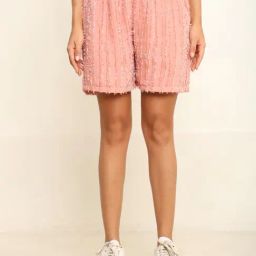Prettify Peach Regular Fit Shorts-picture-19