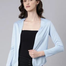 SHOWOFF Light Blue Shrug-image-86