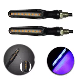 Cartronics Pencil Type Blue LED Indicator  for KTM RC 390(Pack of 4 Pcs) image 3