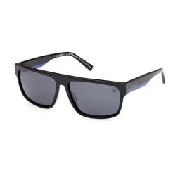 Timberland Grey UV Protection Rectangular Sunglasses For Men-picture-45
