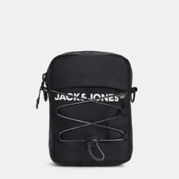 Jack & Jones Noos Black Logo Cross Body Bag-image-48
