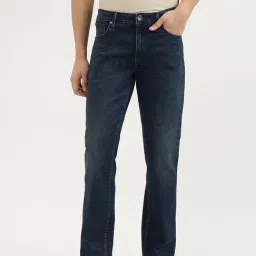 United Colors of Benetton Blue Cotton Blend Boot-Leg Jeans-picture-30