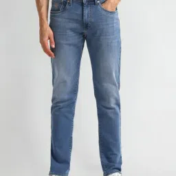 U.S. Polo Assn. Blue Cotton Slim Fit Jeans-picture-39