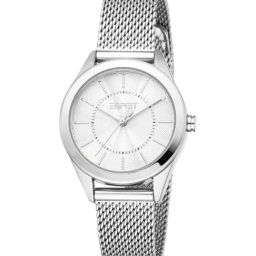 ESPRIT ES1L434M0085 Pointy Mesh Analog Watch For Women-image-31