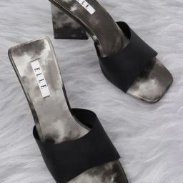Elle Women's Black Casual Sandals-image-78