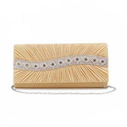 Odette Yellow Embroidered Clutch-picture-14