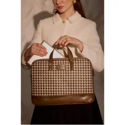 MINI WEST LONDON Brown Bourbon Street Laptop Bag-picture-8