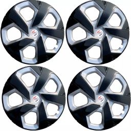 Auto Pearl DC07_15 inch Press Type Wheel Cap with Retention RingGlossy Silver Black_DC Wheel Cover for Maruti Ciaz Alpha Petrol 15 cm-picture-9