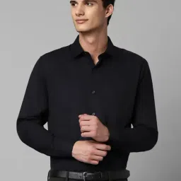Allen Solly Navy Cotton Slim Fit Shirt-picture-38