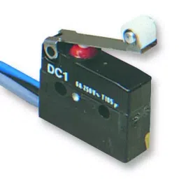ZF MICROSWITCH, ROLLER, 6A, 250VAC, SPDT-34