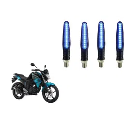 Cartronics Pencil Type Blue LED Indicator  for Yamaha FZ S FI(Pack of 4 Pcs)-21