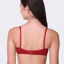 POOJA RAGENEE Pack Of 2 Full Coverage Seamless Wireless Bras MQ3027B_2P_TL_MR_28B image 2
