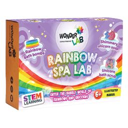 WonderLab Rainbow & Unicorn Spa Lab DIY Science Kit - Multicolour-15