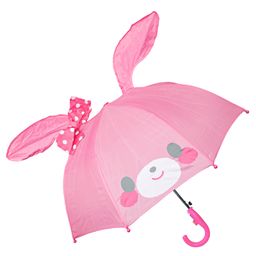 Fiddlerz Crab Umbrella for Kids Waterproof Lightweight Stylish 3D Design Crown Easy to Carry Pink-image-46