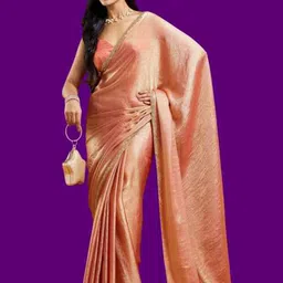 lorofy LOROFYv Embellished Beads and Stones Bomkai silk Saree-picture-5